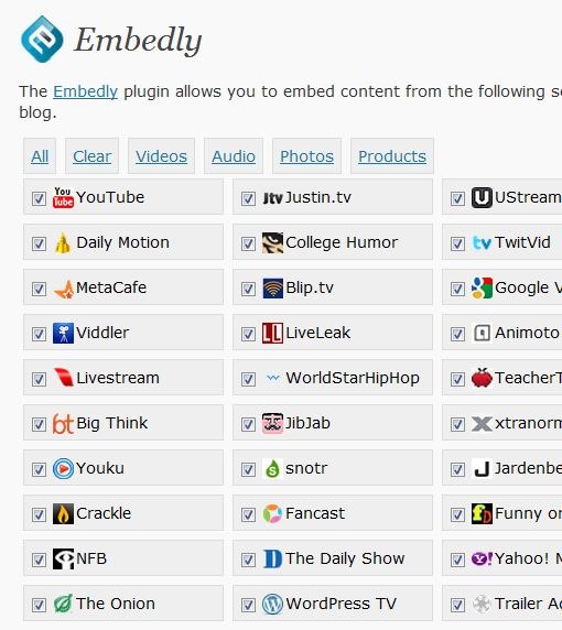 embedly-configuration