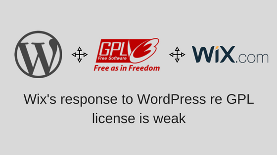 Wix WordPress GPL issue